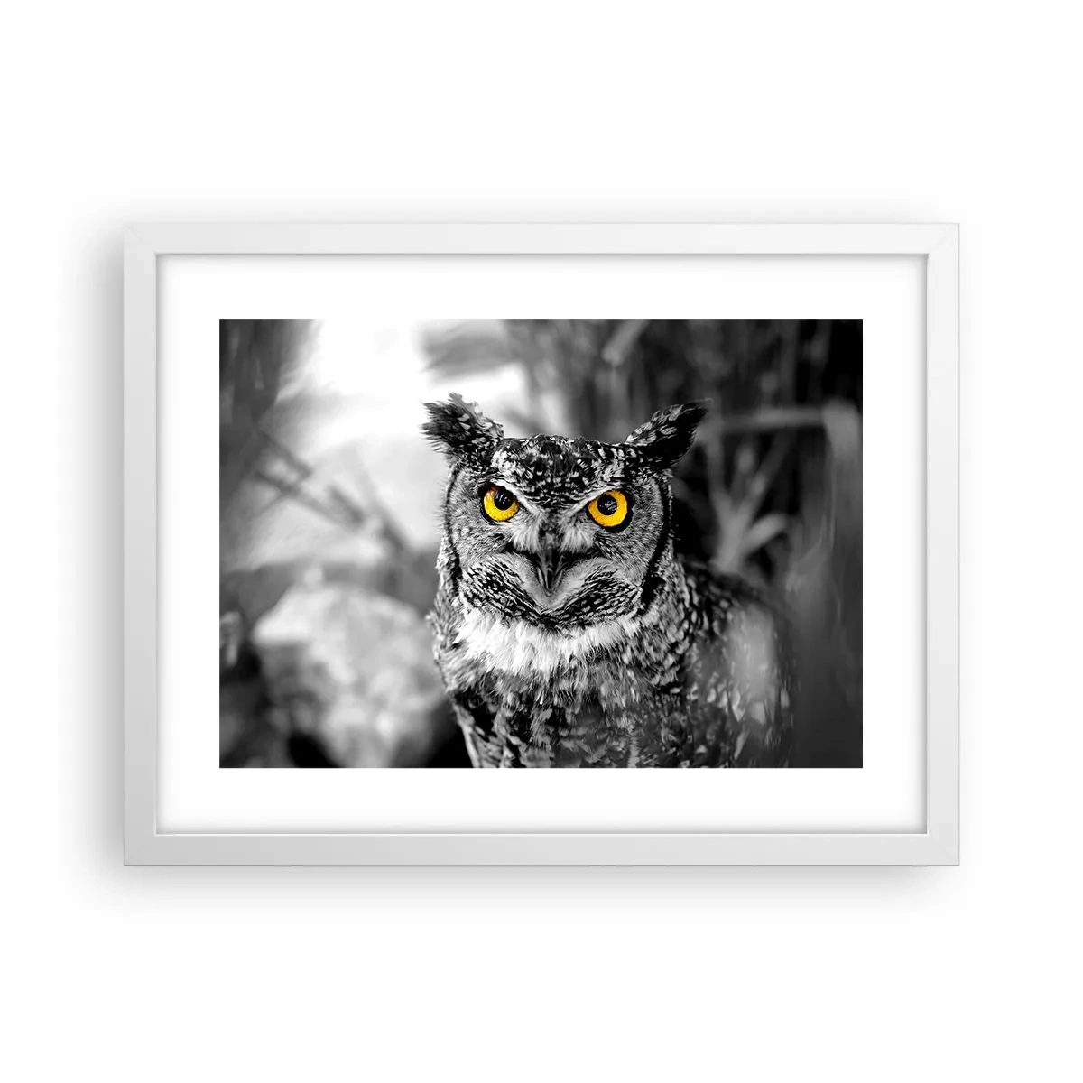 Plakat i hvid ramme - Intet kan skjules - 40x30 cm