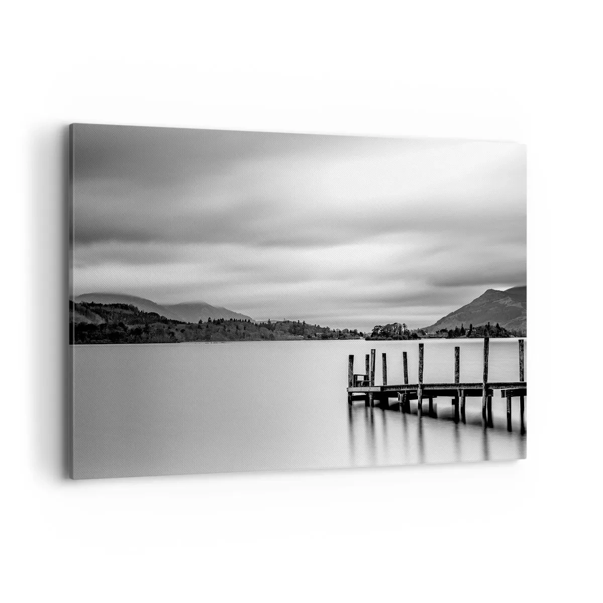 Lærredstryk - Billede på lærred - Mildhed og styrke - 100x70 cm