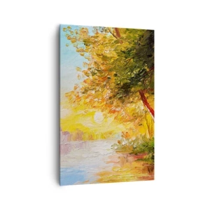 Lærredstryk - Billede på lærred - Et in Arcadia ego - 80x120 cm
