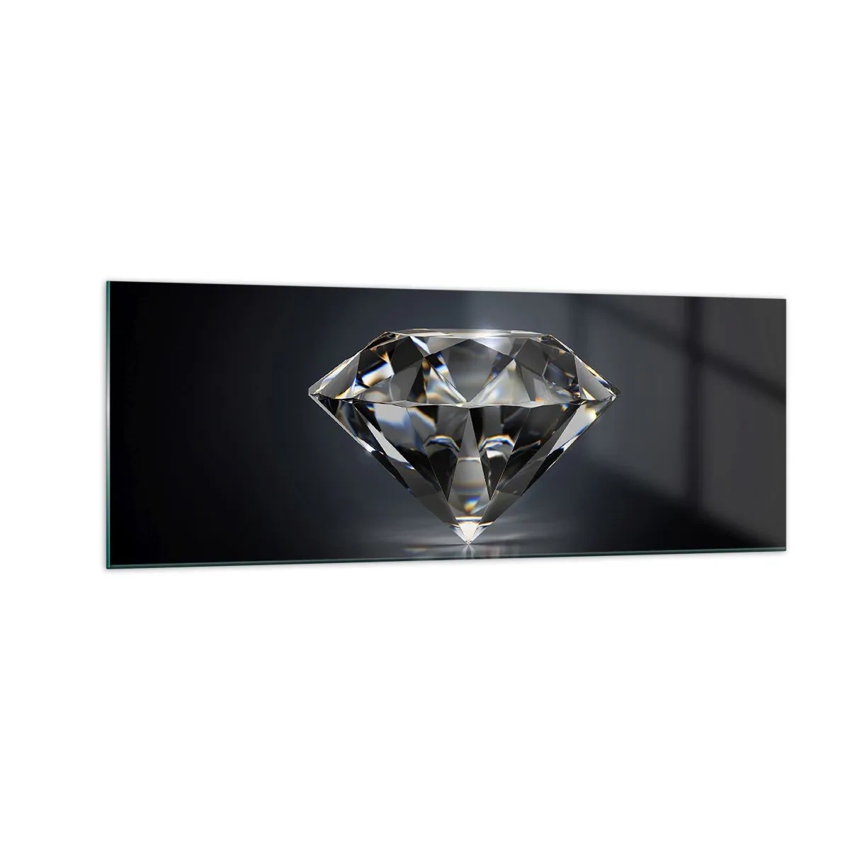 Billede på glas - Bedste veninde - 140x50 cm