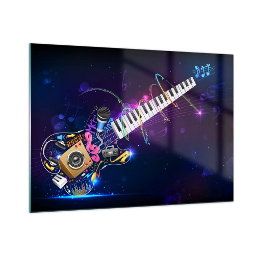 Billede på glas - Og alt er i orden - 100x70 cm