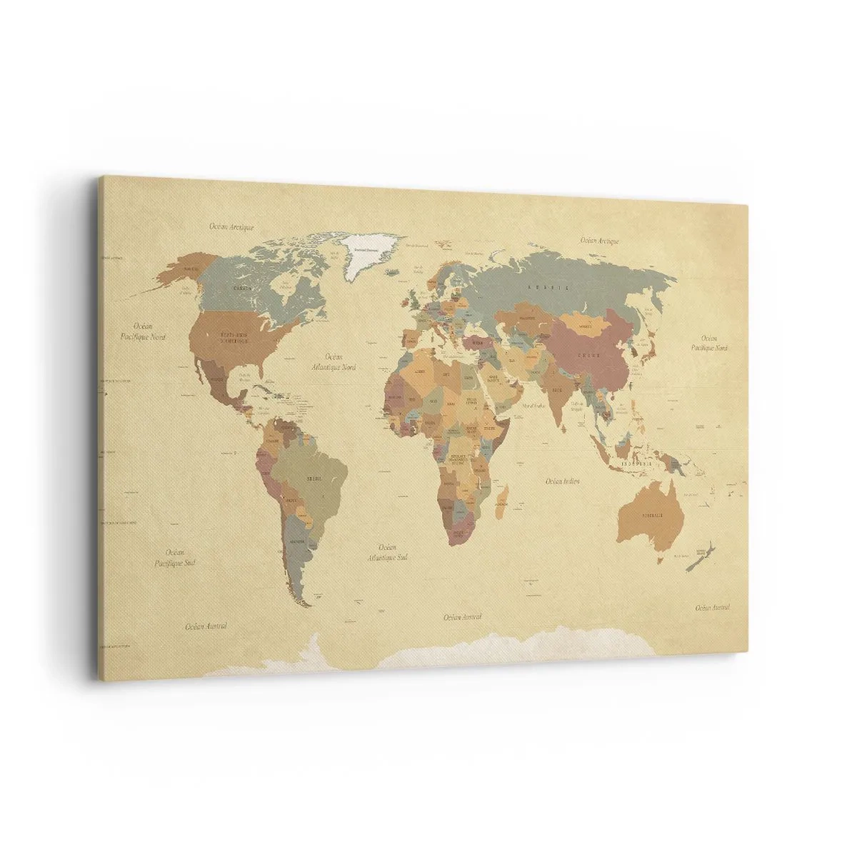 Lærredstryk - Billede på lærred - For dig - hele verden - 120x80 cm