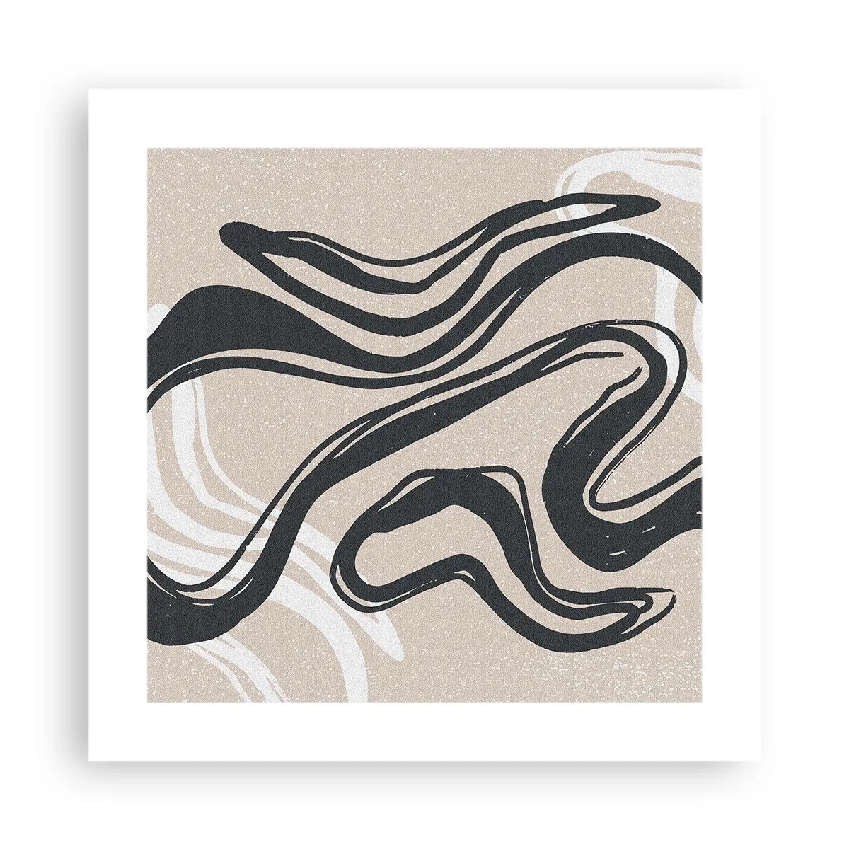 Plakat - Multipliceret udtryk - 40x40 cm