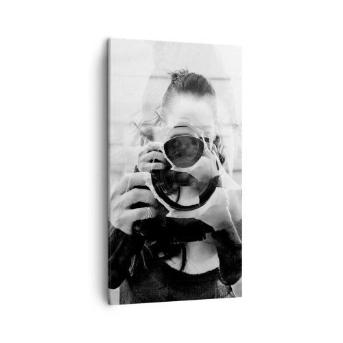 Lærredstryk - Billede på lærred - Skaber og materiale - 45x80 cm