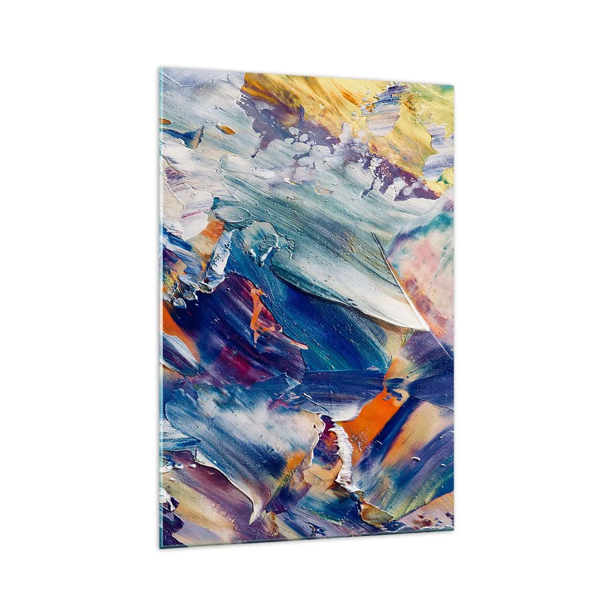 Billede på glas - Forvirring af farver - 70x100 cm