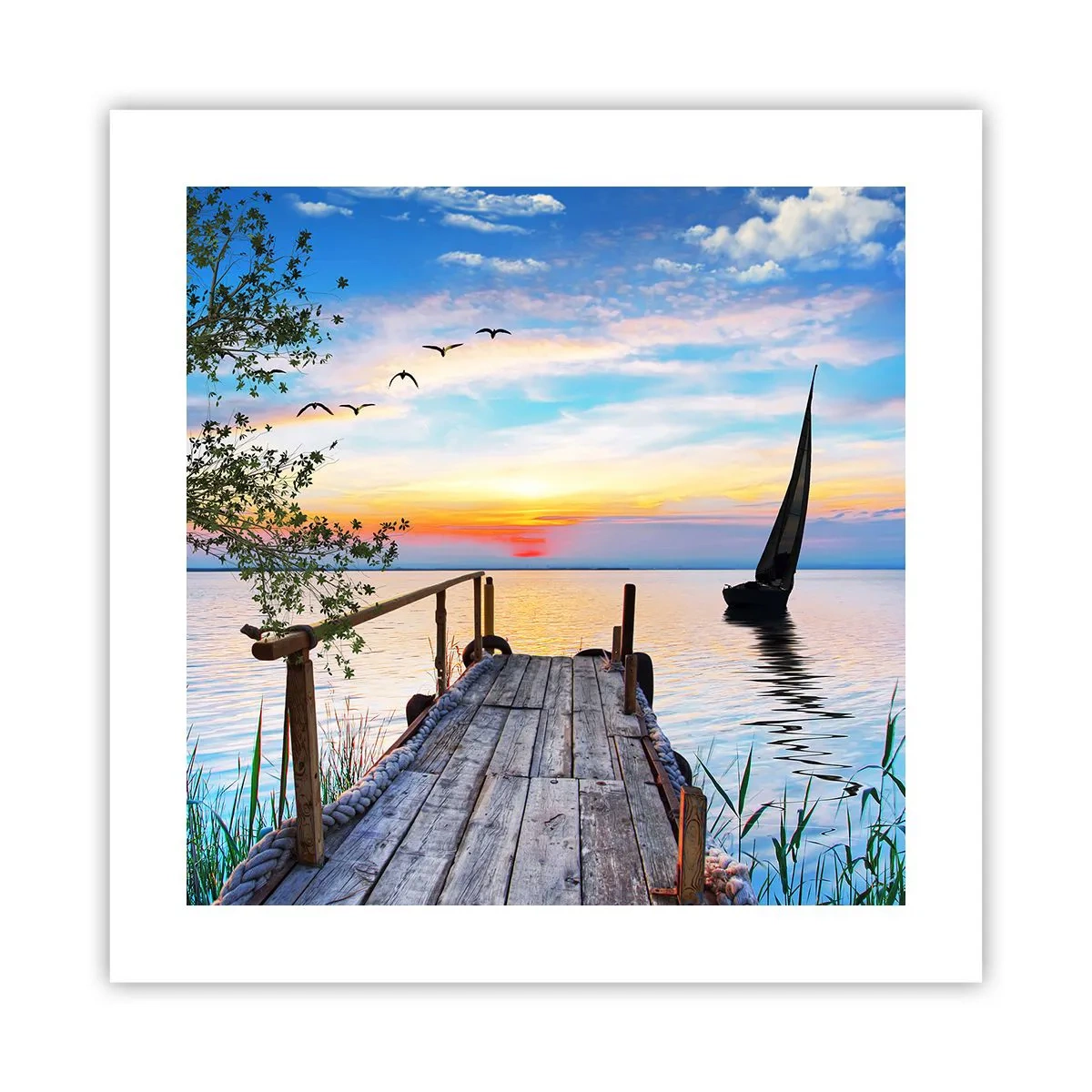 Plakat - Godaften - 40x40 cm