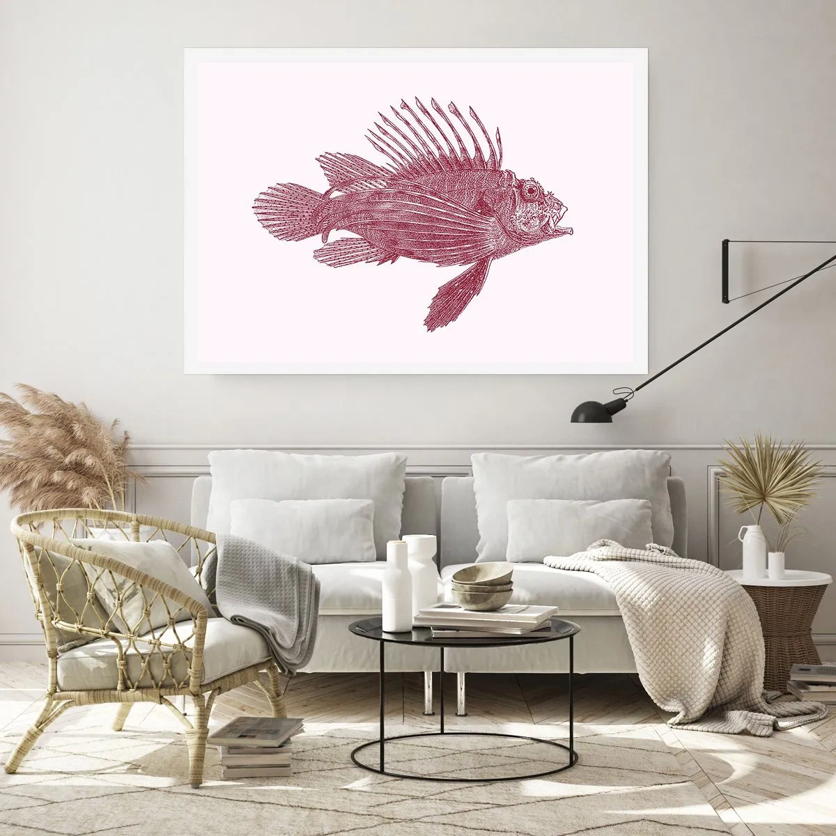 Plakat - En beboer i eksotiske farvande - 91x61 cm