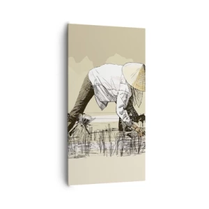 Lærredstryk - Billede på lærred - God høst - 65x120 cm