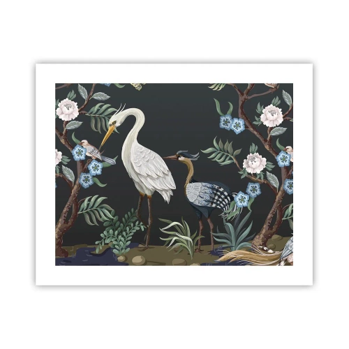 Plakat - Fugleparade - 50x40 cm