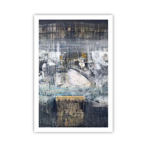 Plakat - Som på is, som på fortovet - 61x91 cm