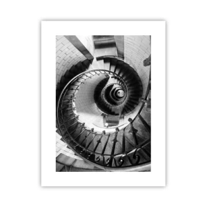 Plakat - Højt og højere - 30x40 cm