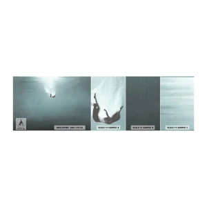 Prøve Fototapet Selvklæbende Deluxe Sticker - I havets favntag - Vand, Minimalisme, Undervands - 100x30 cm