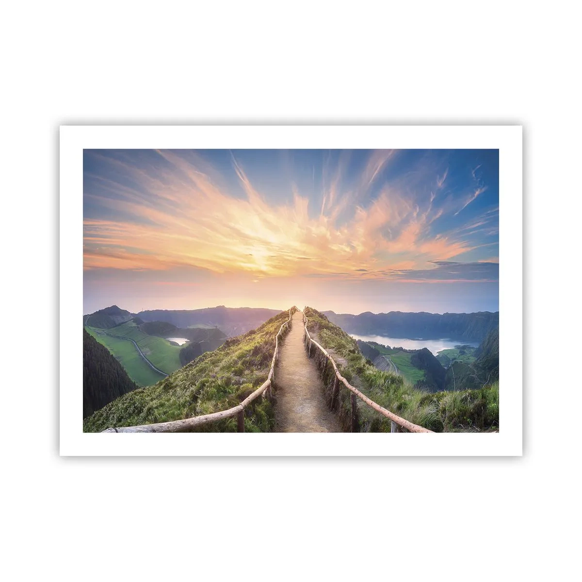 Plakat - Tæt på himlen - 70x50 cm
