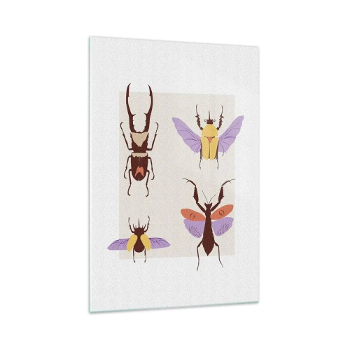 Billede på glas - Insekternes verden - 70x100 cm