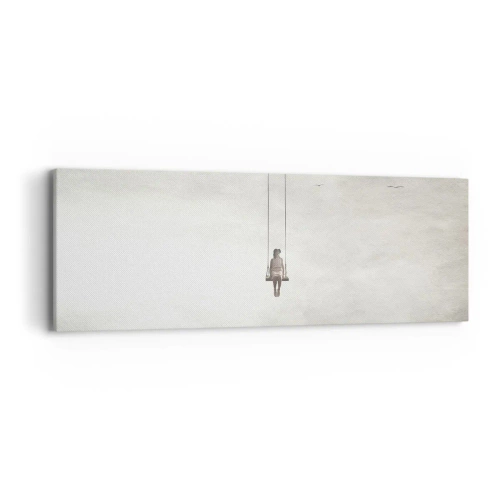 Lærredstryk - Billede på lærred - Barnet i os selv - 90x30 cm