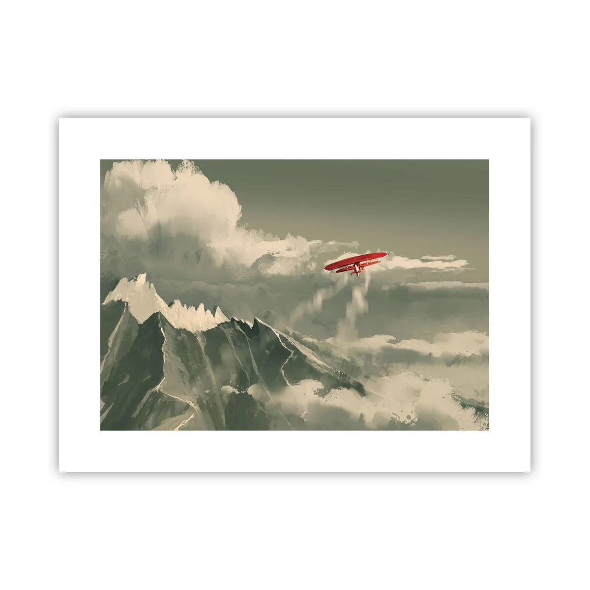 Plakat - Frygtløs pioner - 40x30 cm