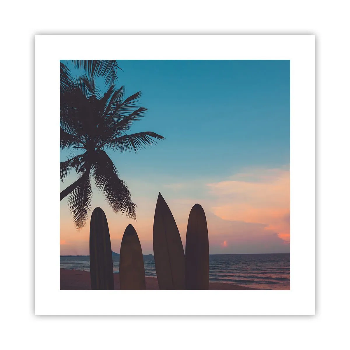 Plakat - I morgen bliver også sjovt - 40x40 cm