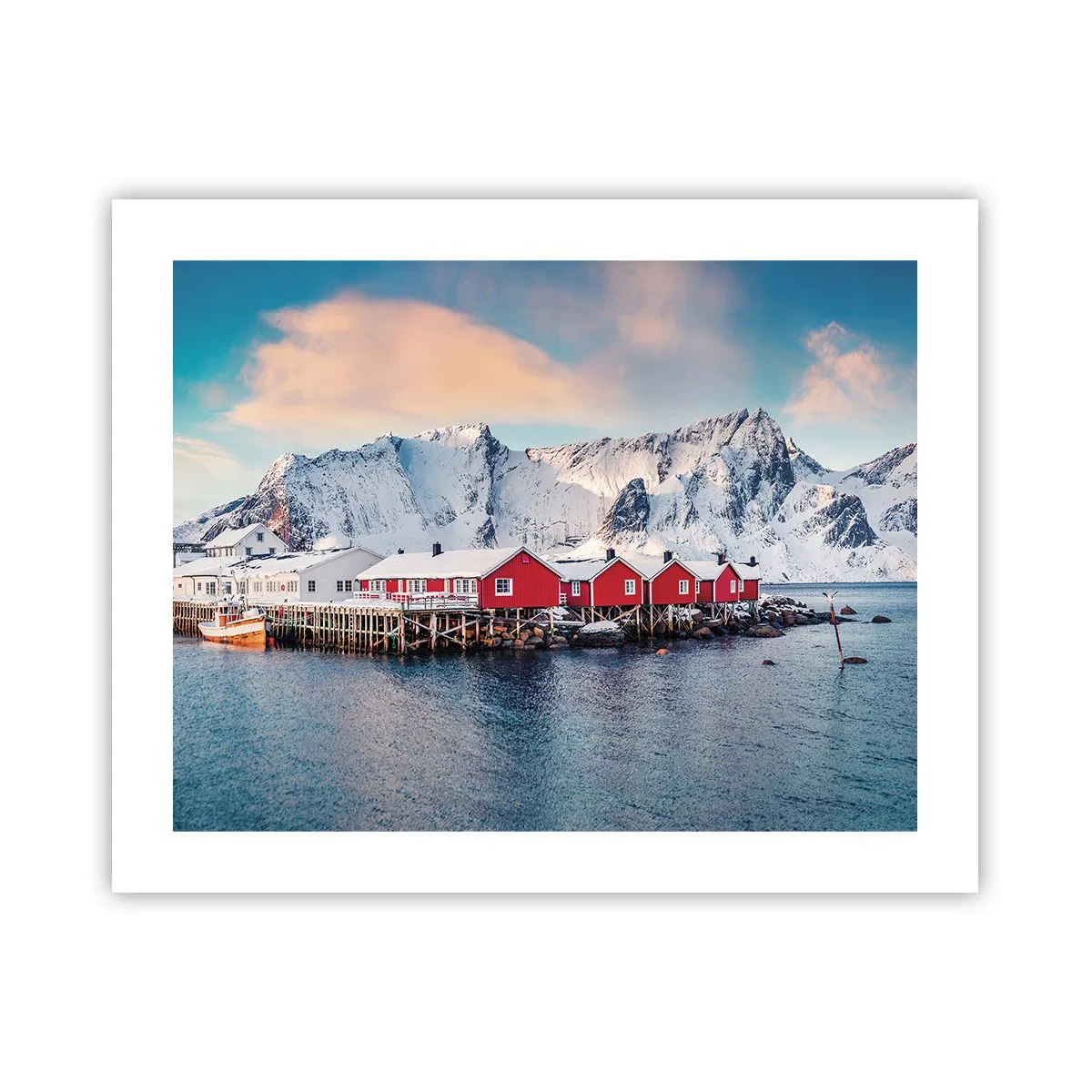 Plakat - Nordlig tilbagetrækning - 50x40 cm