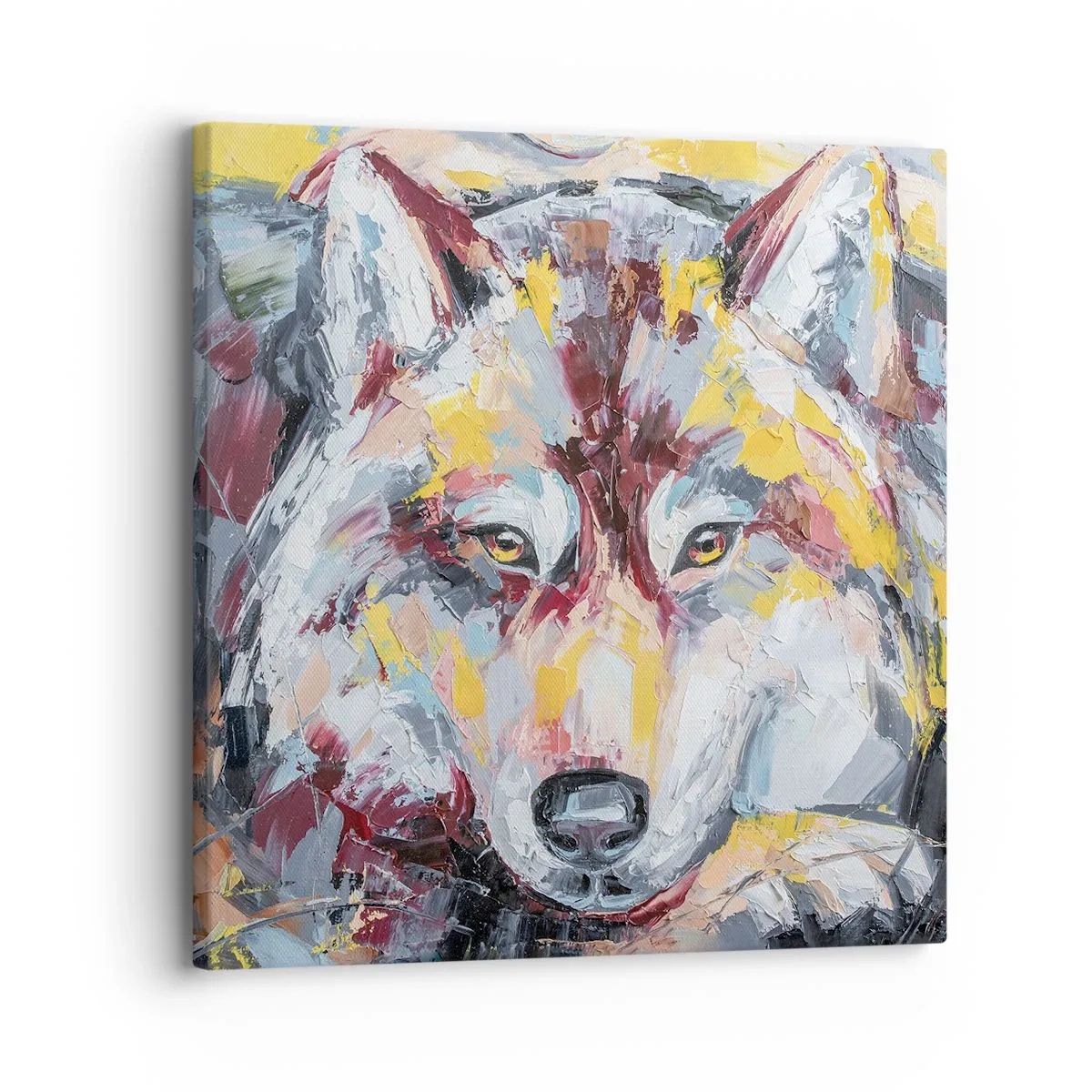 Lærredstryk - Billede på lærred - Fred blandt kære - 30x30 cm