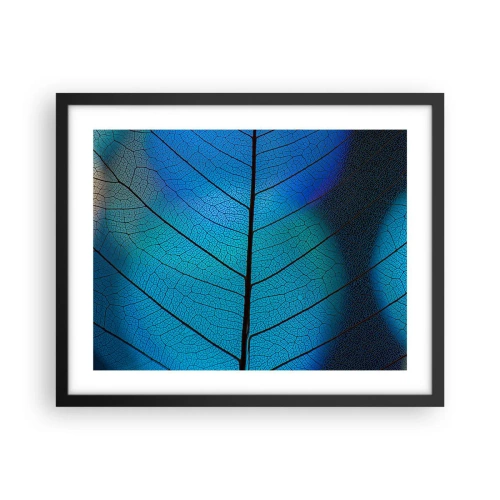 Plakat i sort ramme - Indviklet konstruktion - 50x40 cm