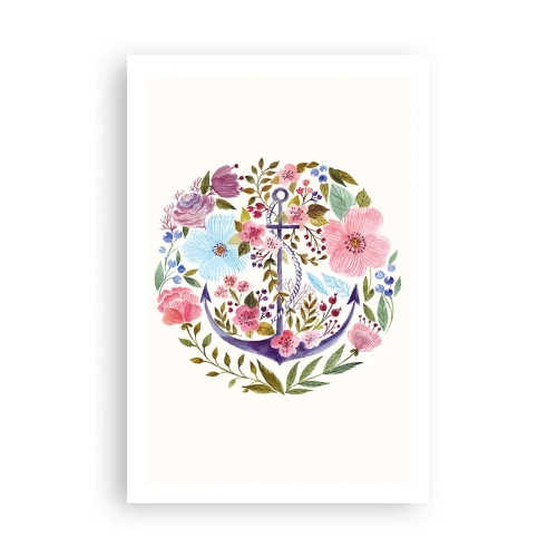 Plakat - En sømands gode nattesøvn - 61x91 cm