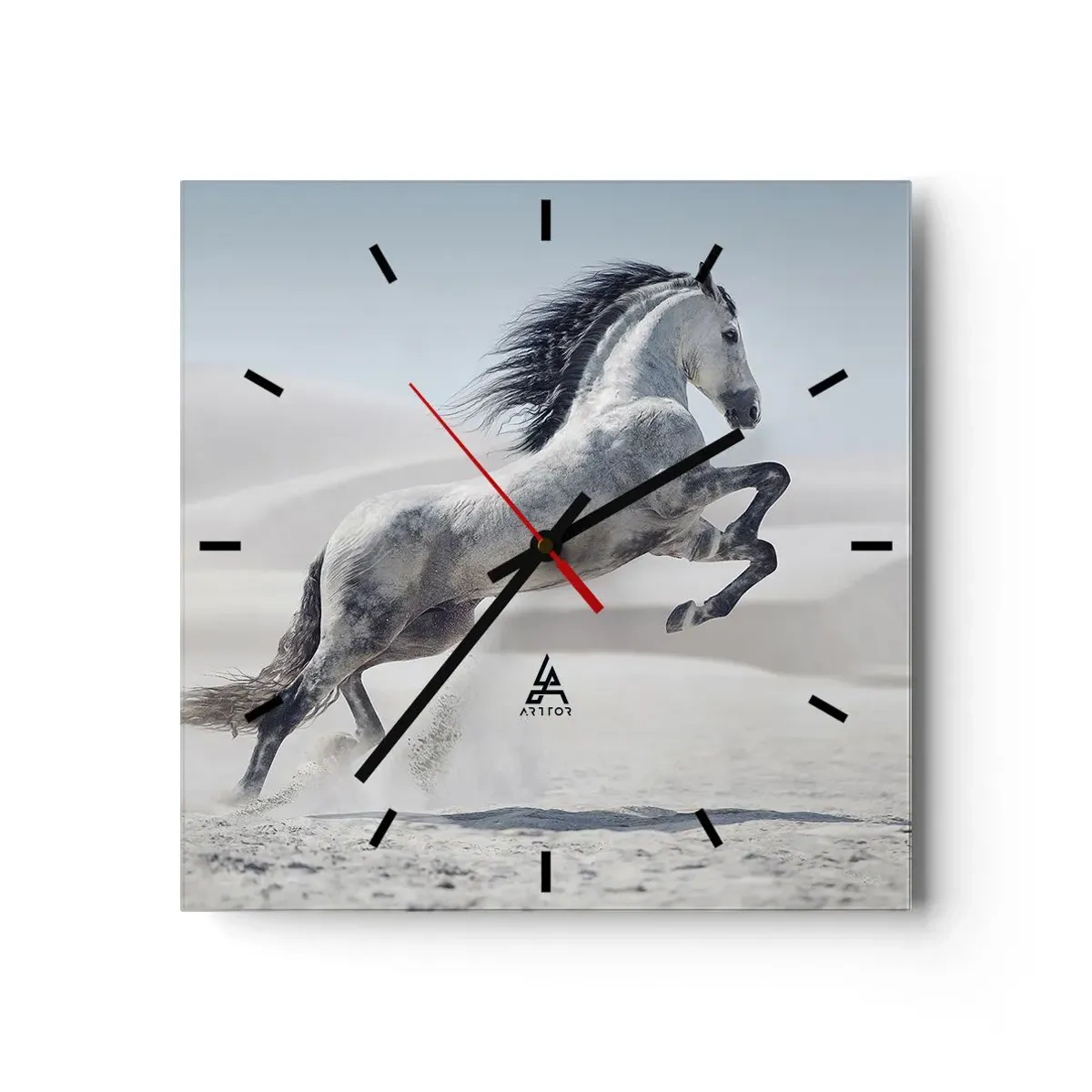Vægur, Uret - Arabisk prins - 30x30 cm