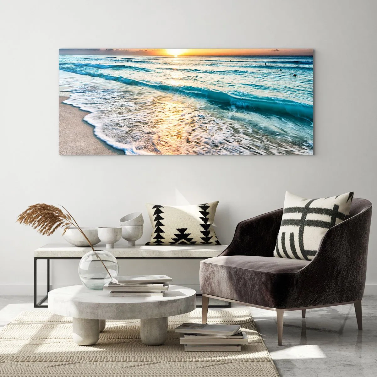 Billede på glas - Et synspunkt, der er værd at have - 160x50 cm