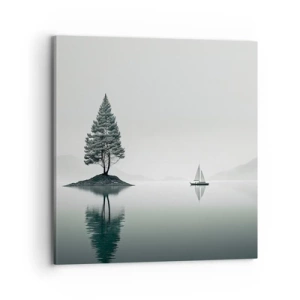 Lærredstryk - Billede på lærred - En drøm - 70x70 cm