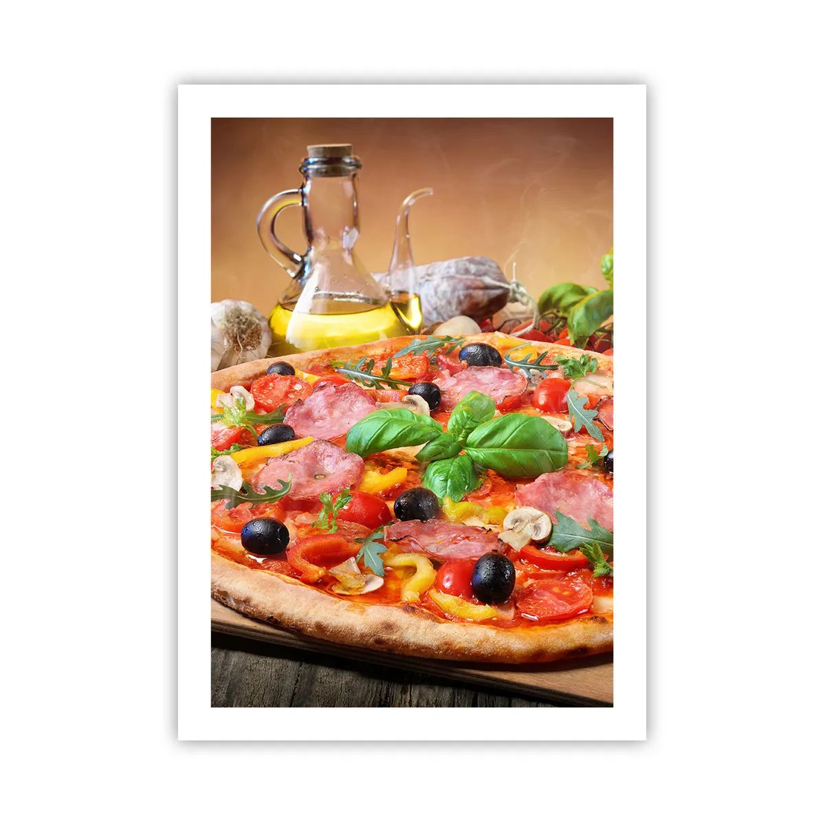 Plakat - Med en ægte italiensk smag - 50x70 cm