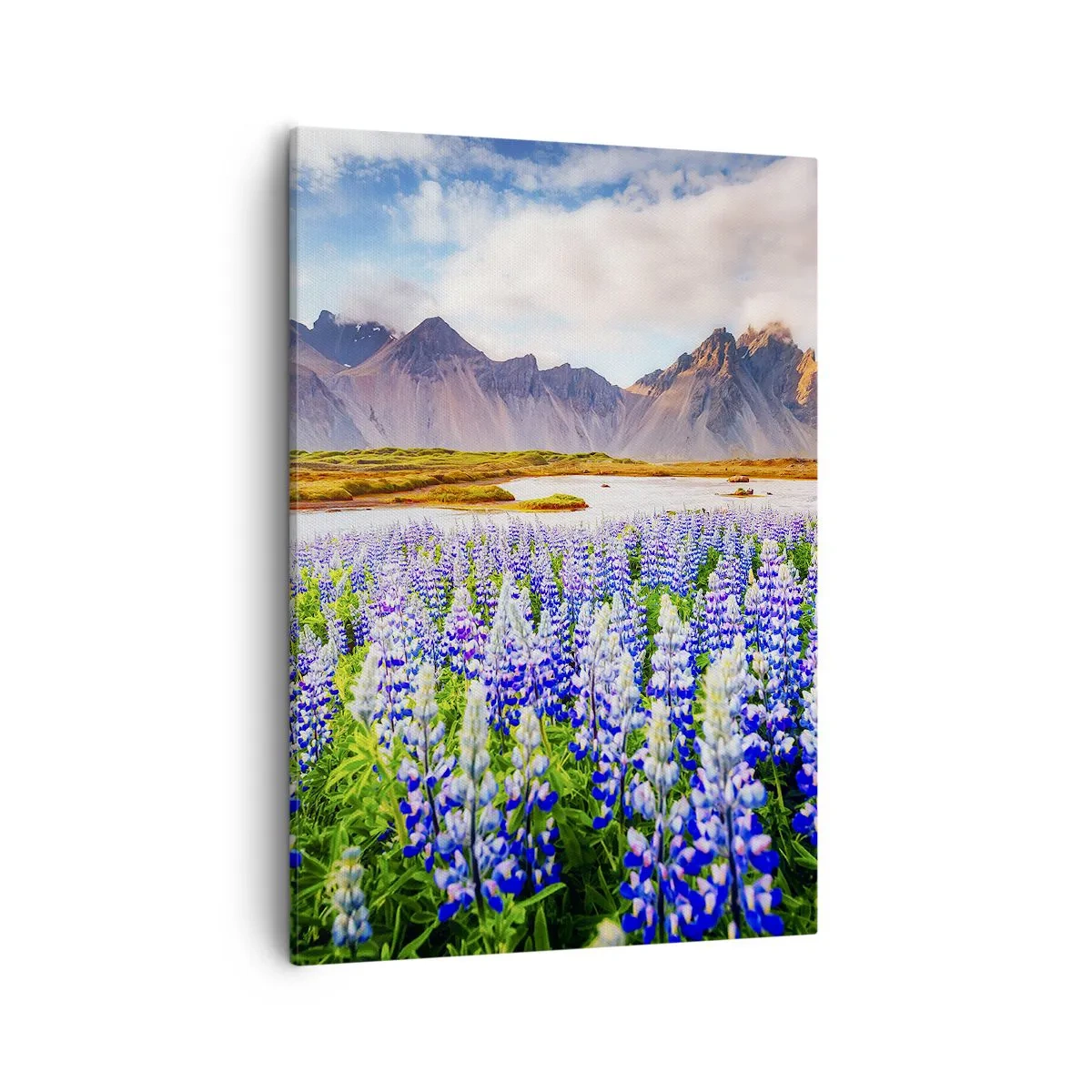 Lærredstryk - Billede på lærred - Styrke og strenghed ved siden af blidhed - 50x70 cm