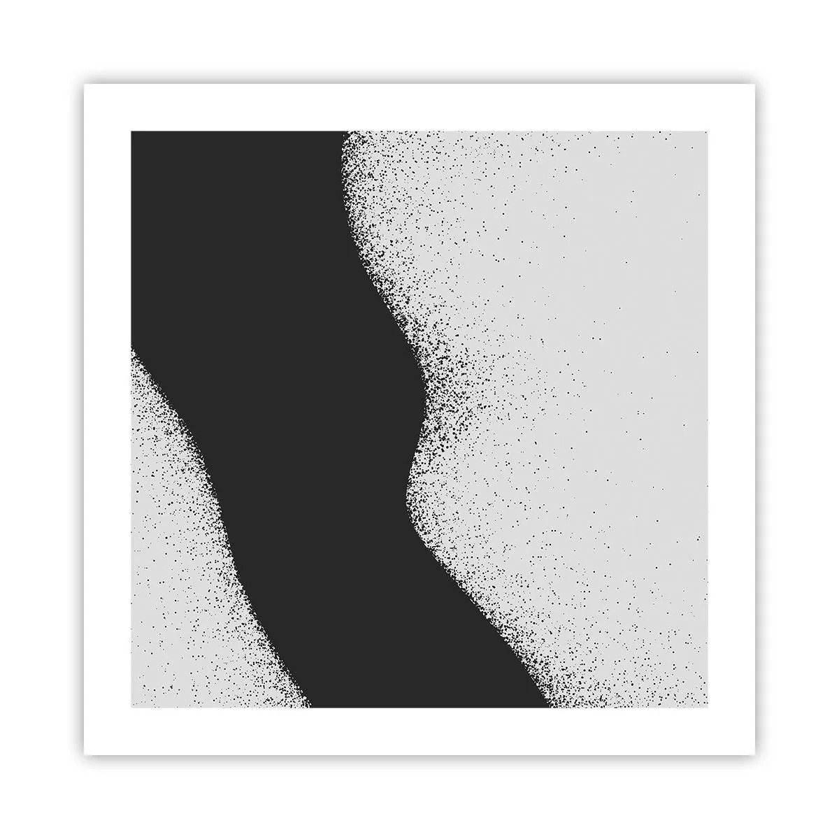 Plakat - Flydende balance - 50x50 cm