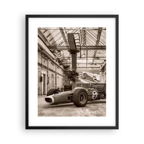 Plakat i sort ramme - Vinderens hvile - 40x50 cm