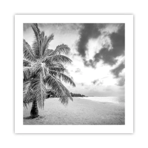 Plakat - Når du længes efter ensomhed.... - 50x50 cm