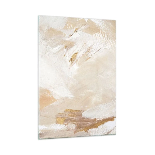 Billede på glas - Pastelkomposition - 50x70 cm