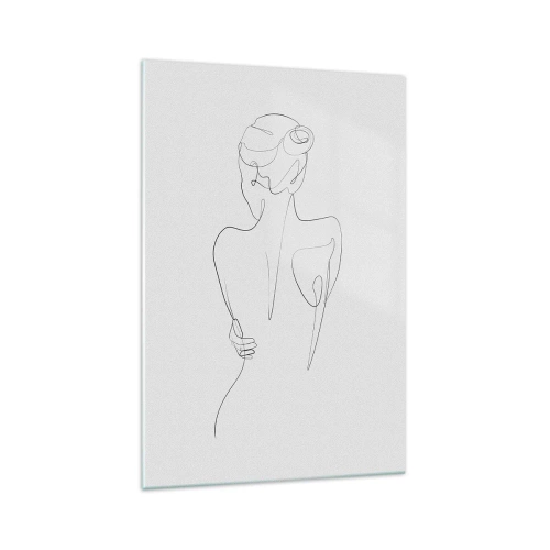 Billede på glas - Kroppens musik - 70x100 cm