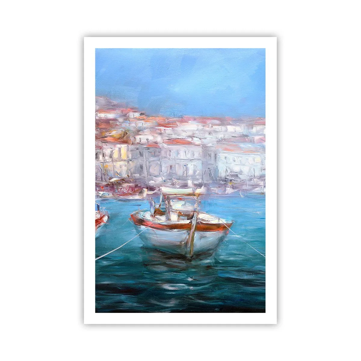Plakat - Italiensk bugt - 61x91 cm
