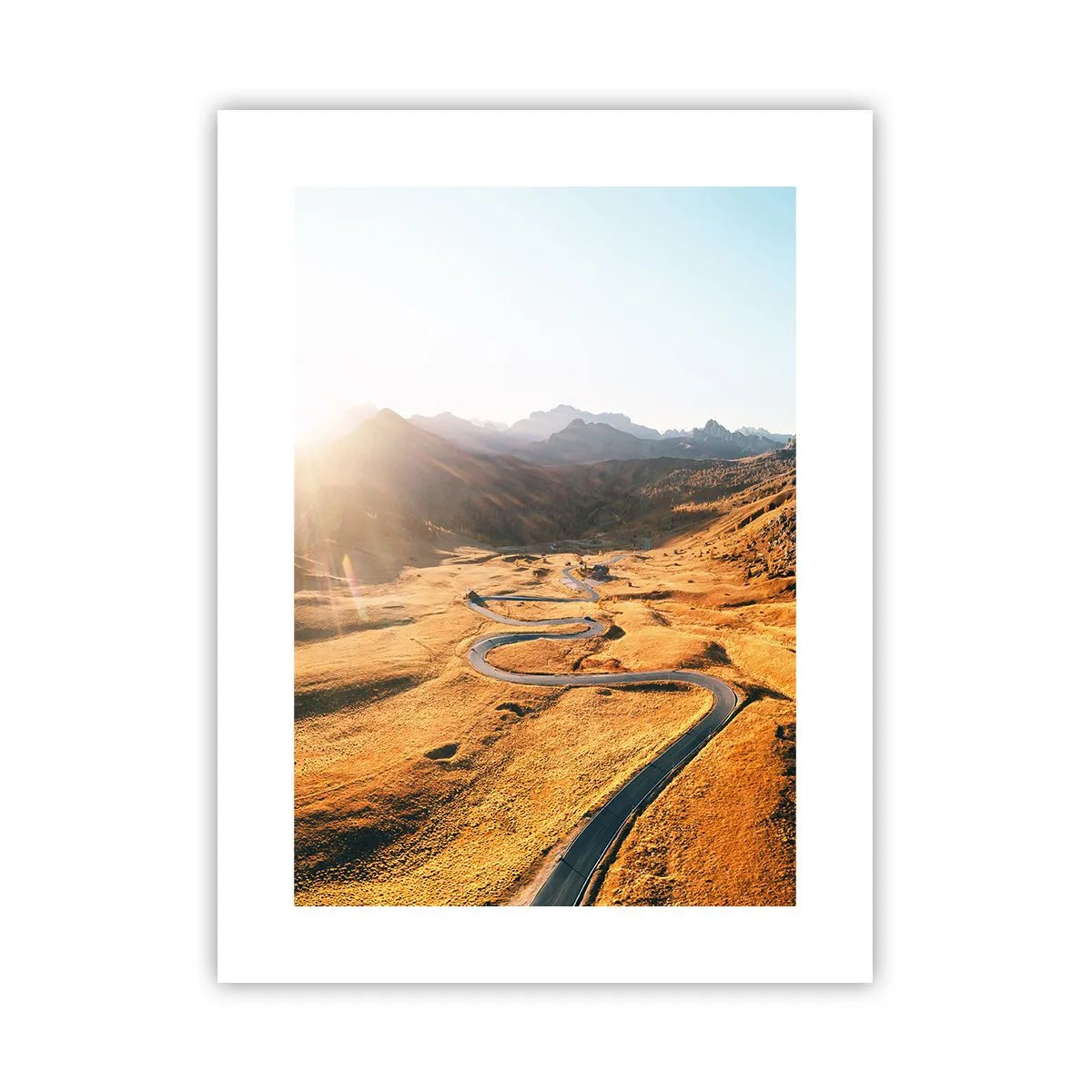 Plakat - I en gylden dal - 30x40 cm