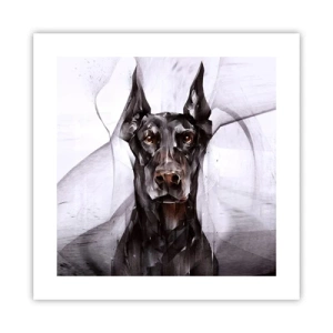 Plakat - Nobelt født - 40x40 cm