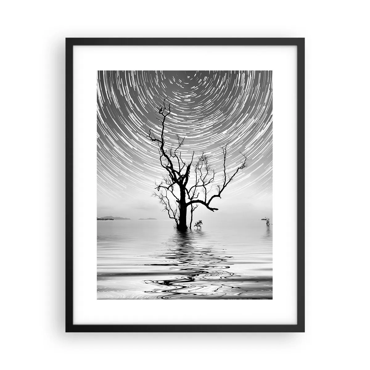 Plakat i sort ramme - En natursymfoni - 40x50 cm