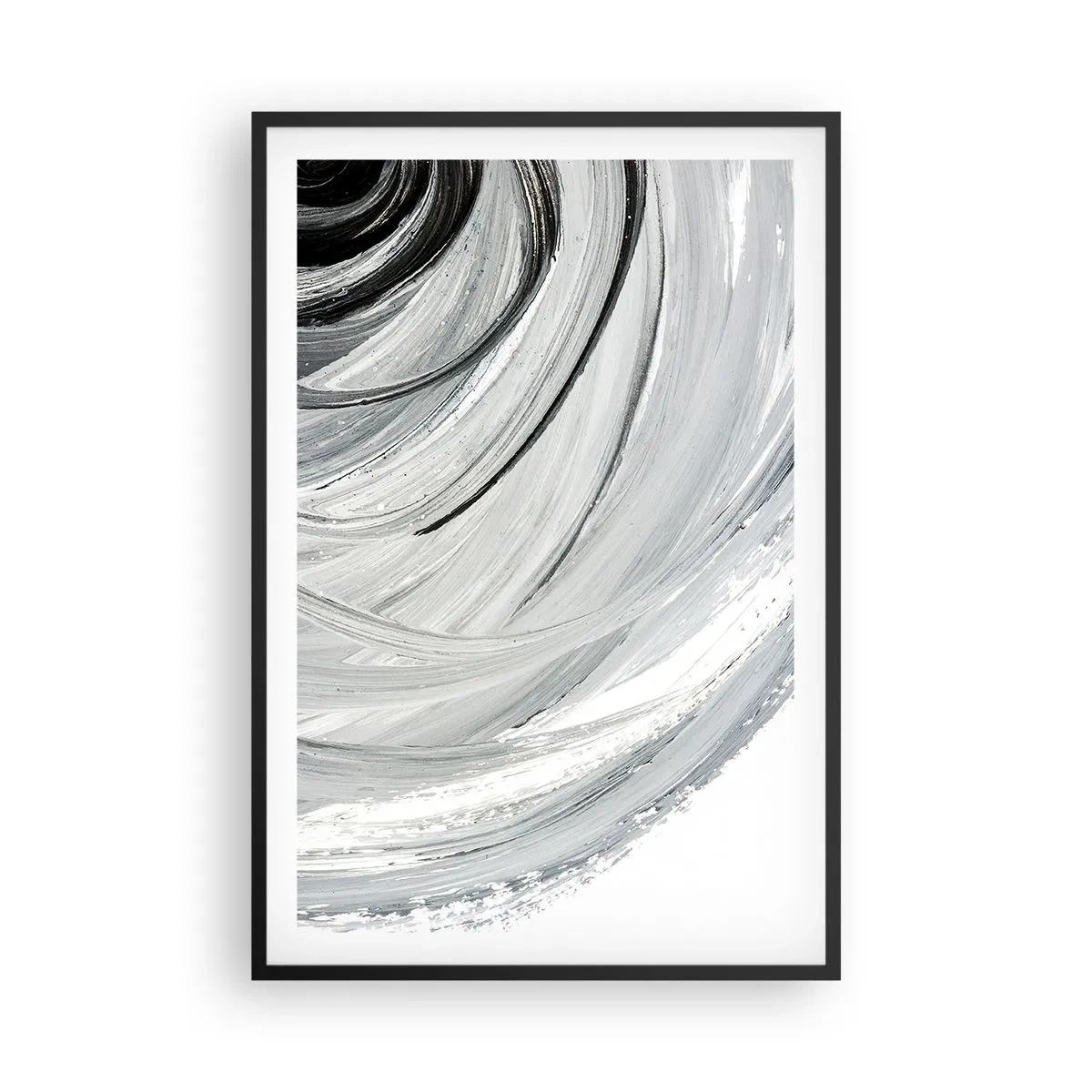 Plakat i sort ramme - Orbital komposition - 61x91 cm