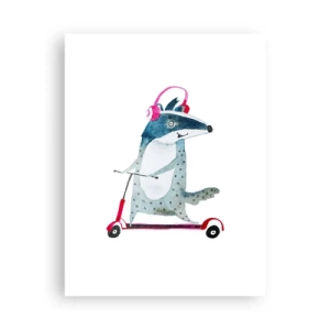 Plakat - Grævlingens glæder - 30x40 cm