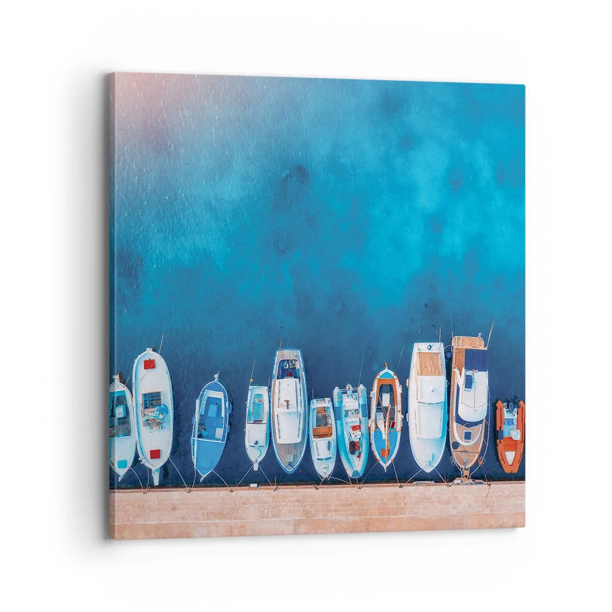 Lærredstryk - Billede på lærred - I én række - 70x70 cm