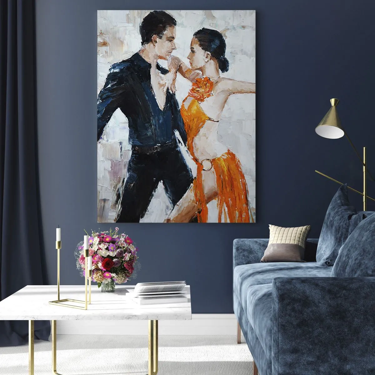 Billede på glas - Dirty dancing - 50x70 cm