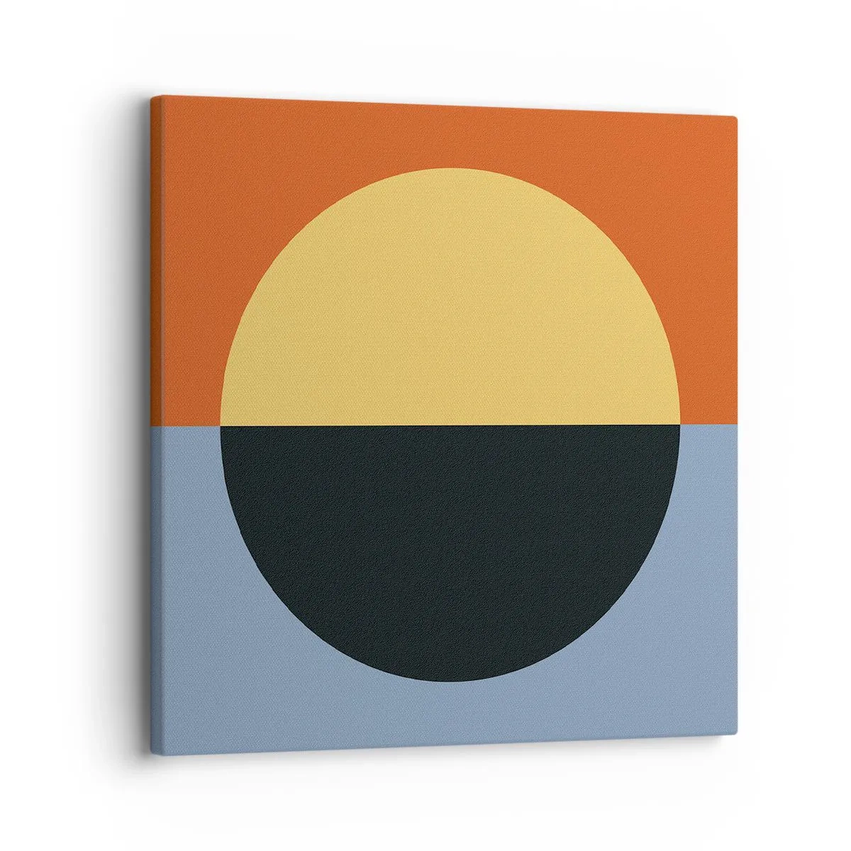 Lærredstryk - Billede på lærred - En sammensætning af varme og kølighed - 30x30 cm