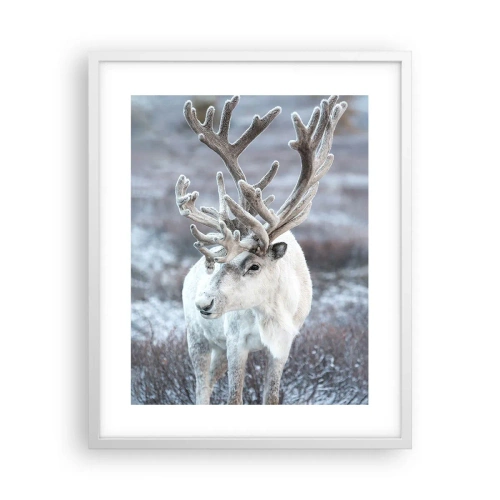 Plakat i hvid ramme - Portræt i solen - 40x50 cm