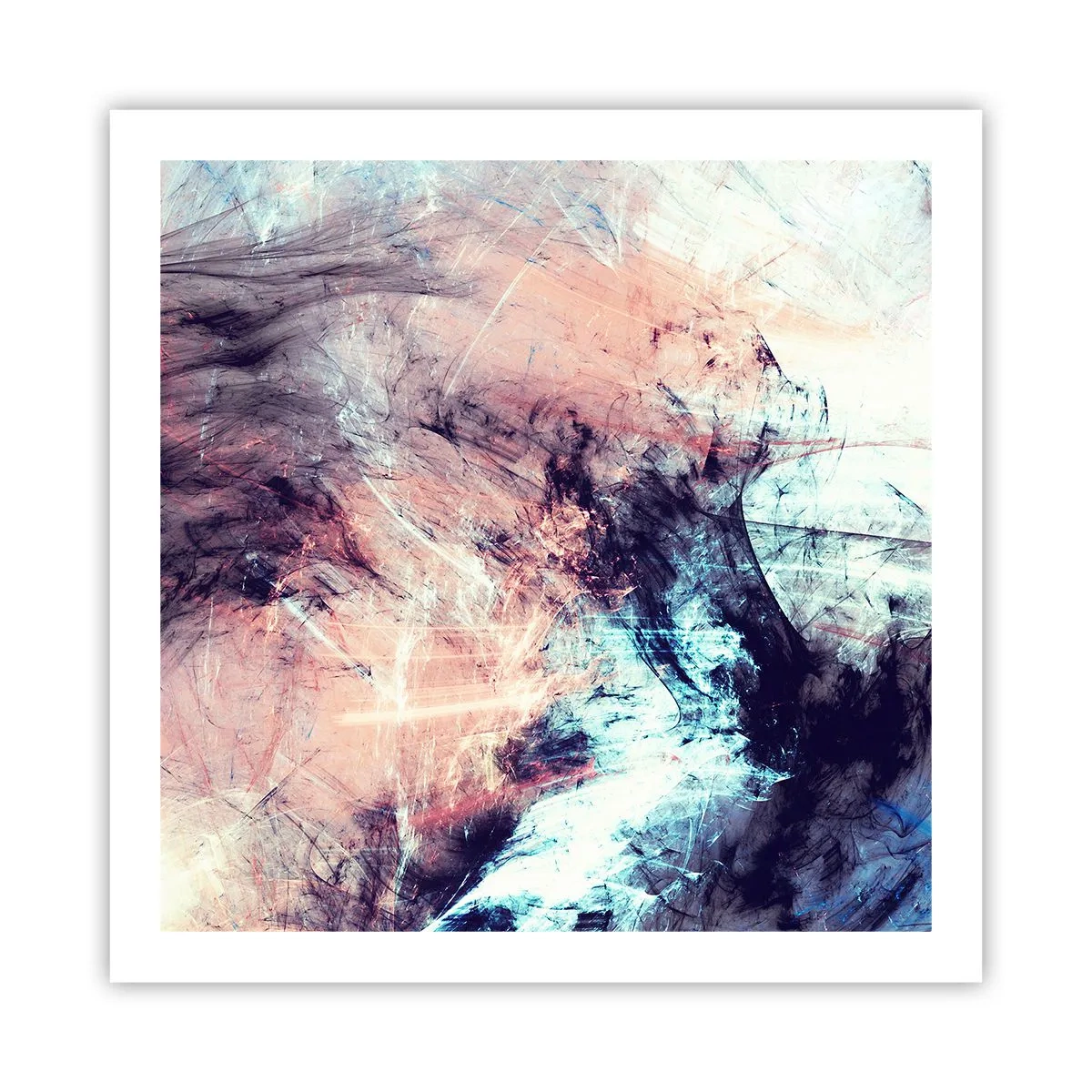 Plakat - Mærk vinden - 60x60 cm