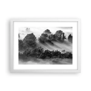 Plakat i hvid ramme - At vågne fra søvnen - 40x30 cm