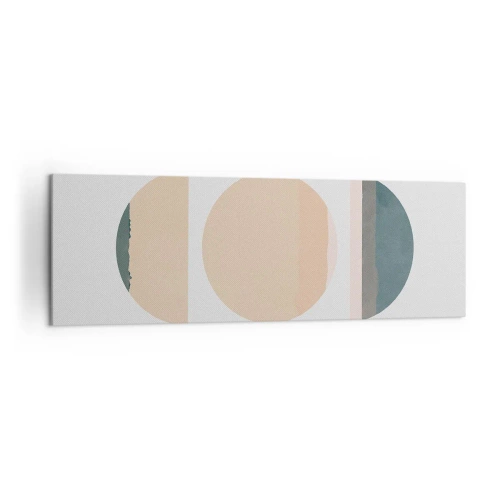 Lærredstryk - Billede på lærred - Hjul for hjul - 160x50 cm