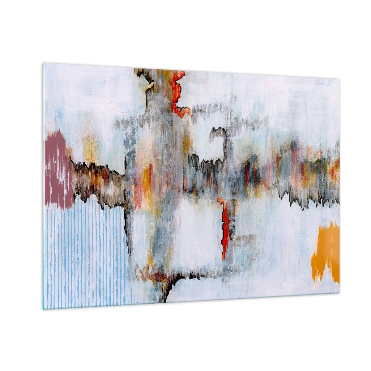 Billede på glas - En pind på vandet - 100x70 cm