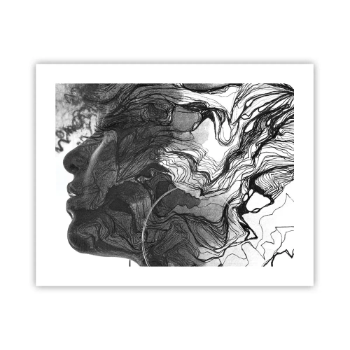 Plakat - Forviklet i drømme - 50x40 cm
